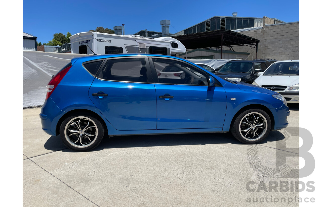 01/10 Hyundai I30 SX FWD FD MY10 5D Hatchback Blue 2.0L
