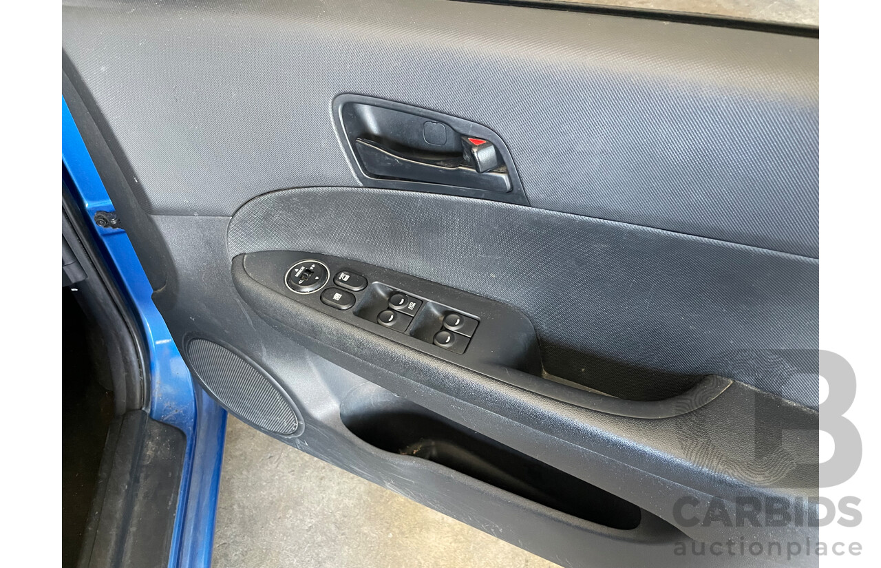 01/10 Hyundai I30 SX FWD FD MY10 5D Hatchback Blue 2.0L