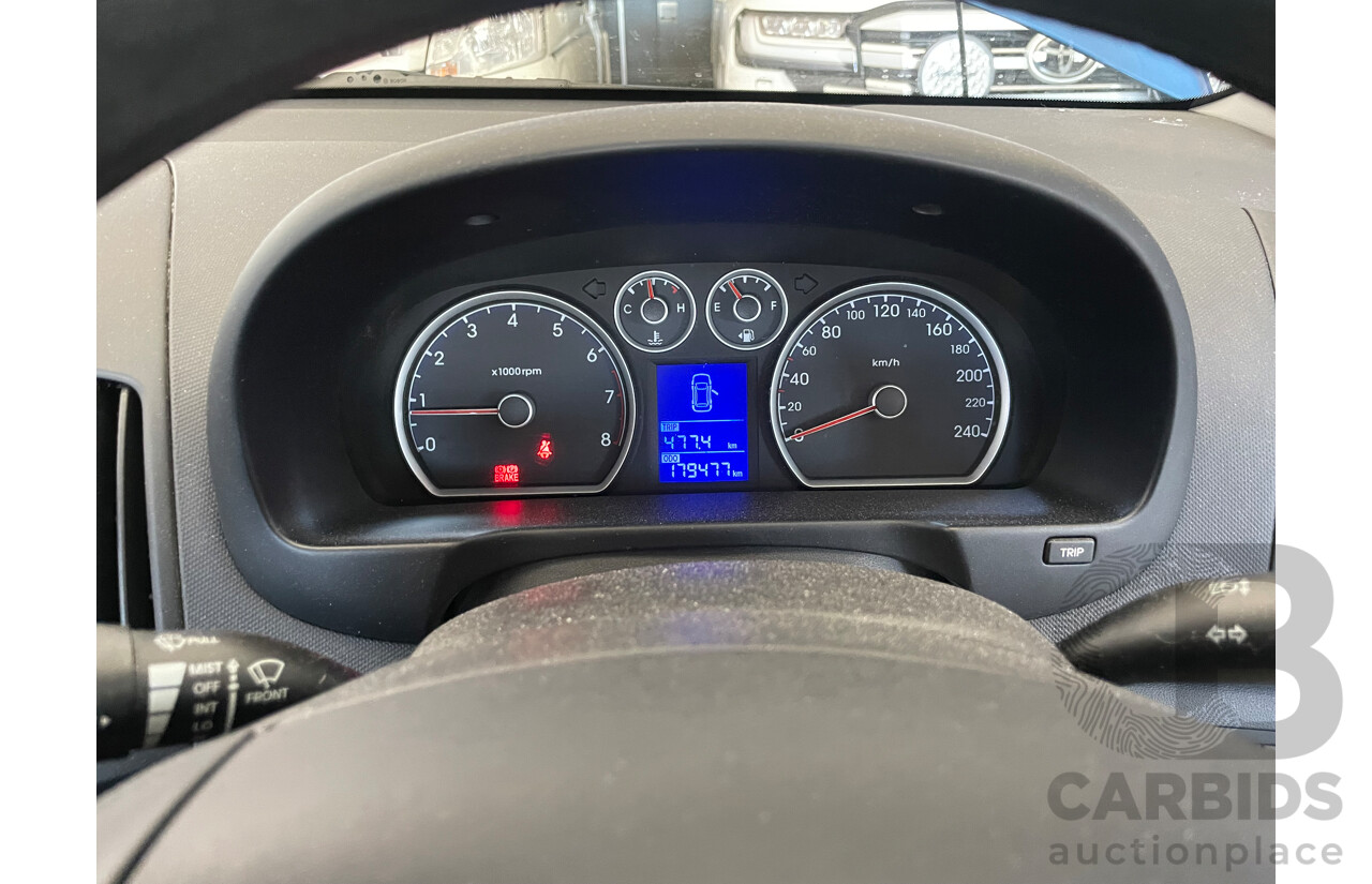 01/10 Hyundai I30 SX FWD FD MY10 5D Hatchback Blue 2.0L