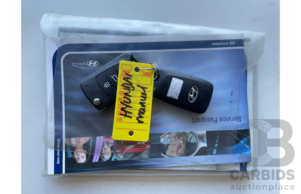 01/10 Hyundai I30 SX FWD FD MY10 5D Hatchback Blue 2.0L