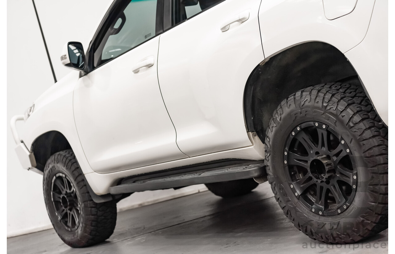 8/2010 Toyota Landcruiser Prado GX (4x4) KDJ150R 4d Wagon White Turbo Diesel 3.0L