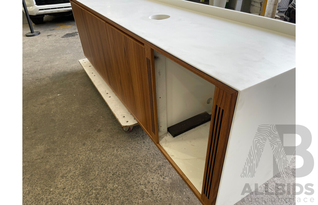 3 Door Reception Storage Cabinet