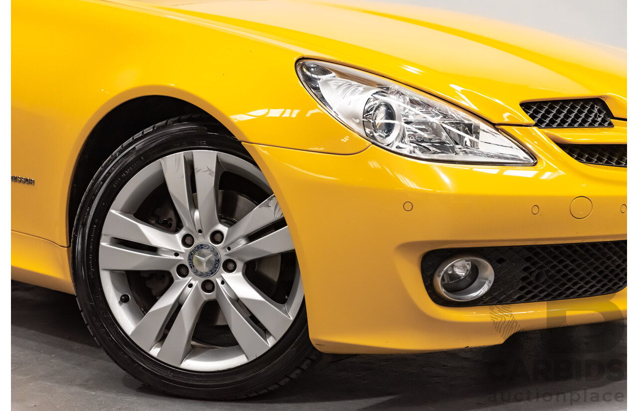 5/2009 Mercedes Benz SLK 200 Kompressor R171 08 Upgrade 2d Convertible Yellowstone Supercharged 1.8L