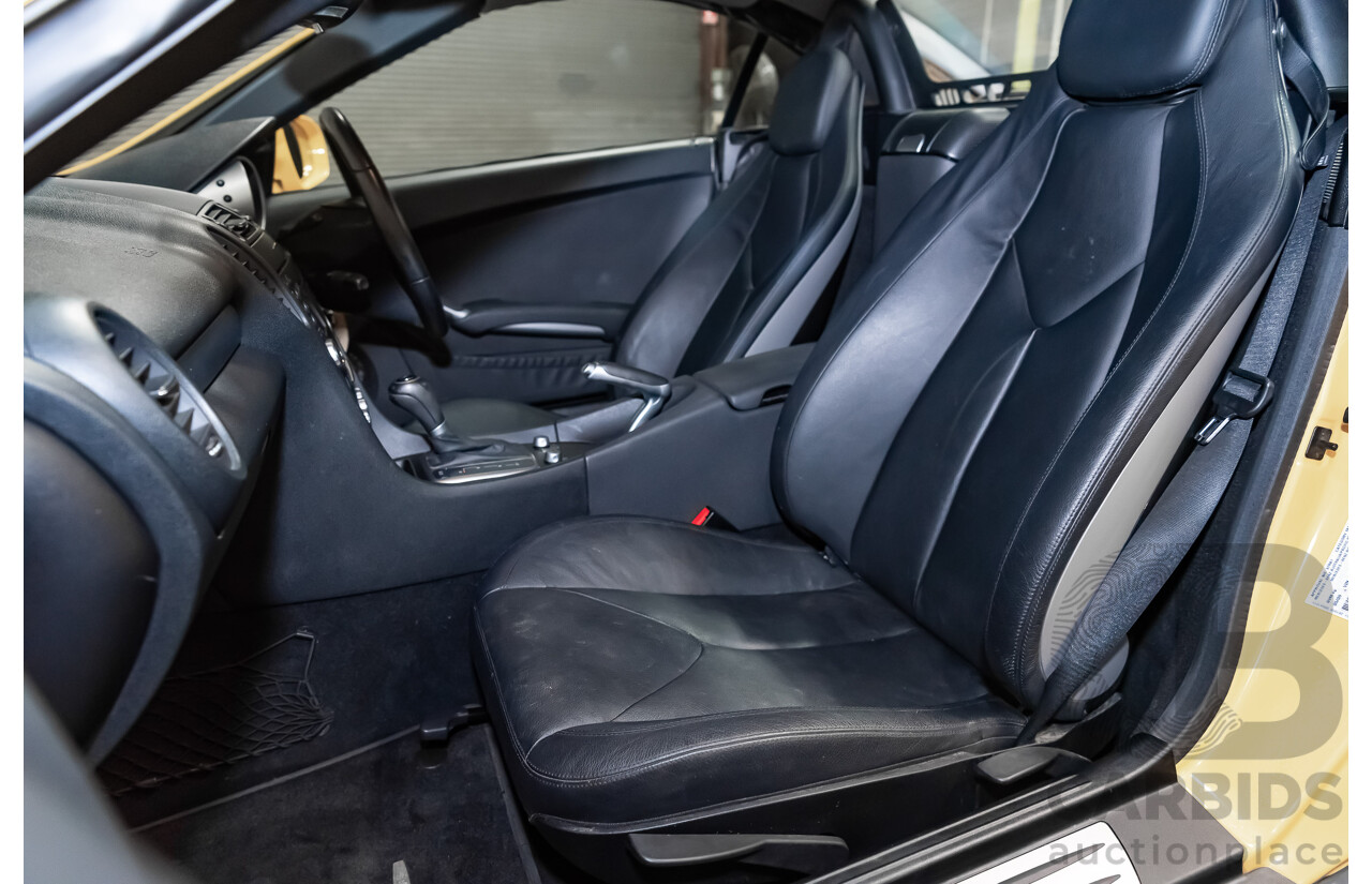 5/2009 Mercedes Benz SLK 200 Kompressor R171 08 Upgrade 2d Convertible Yellowstone Supercharged 1.8L