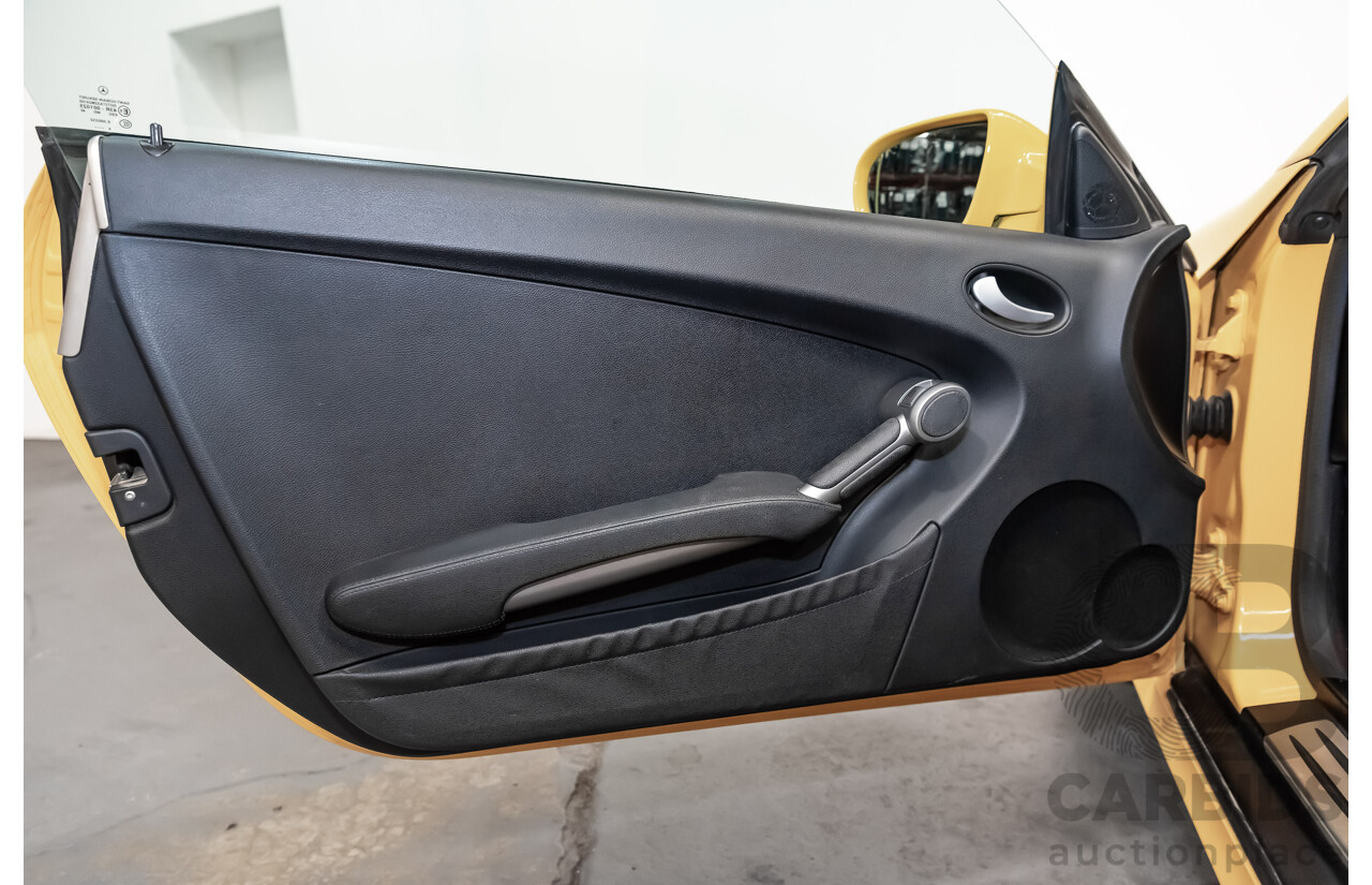 5/2009 Mercedes Benz SLK 200 Kompressor R171 08 Upgrade 2d Convertible Yellowstone Supercharged 1.8L