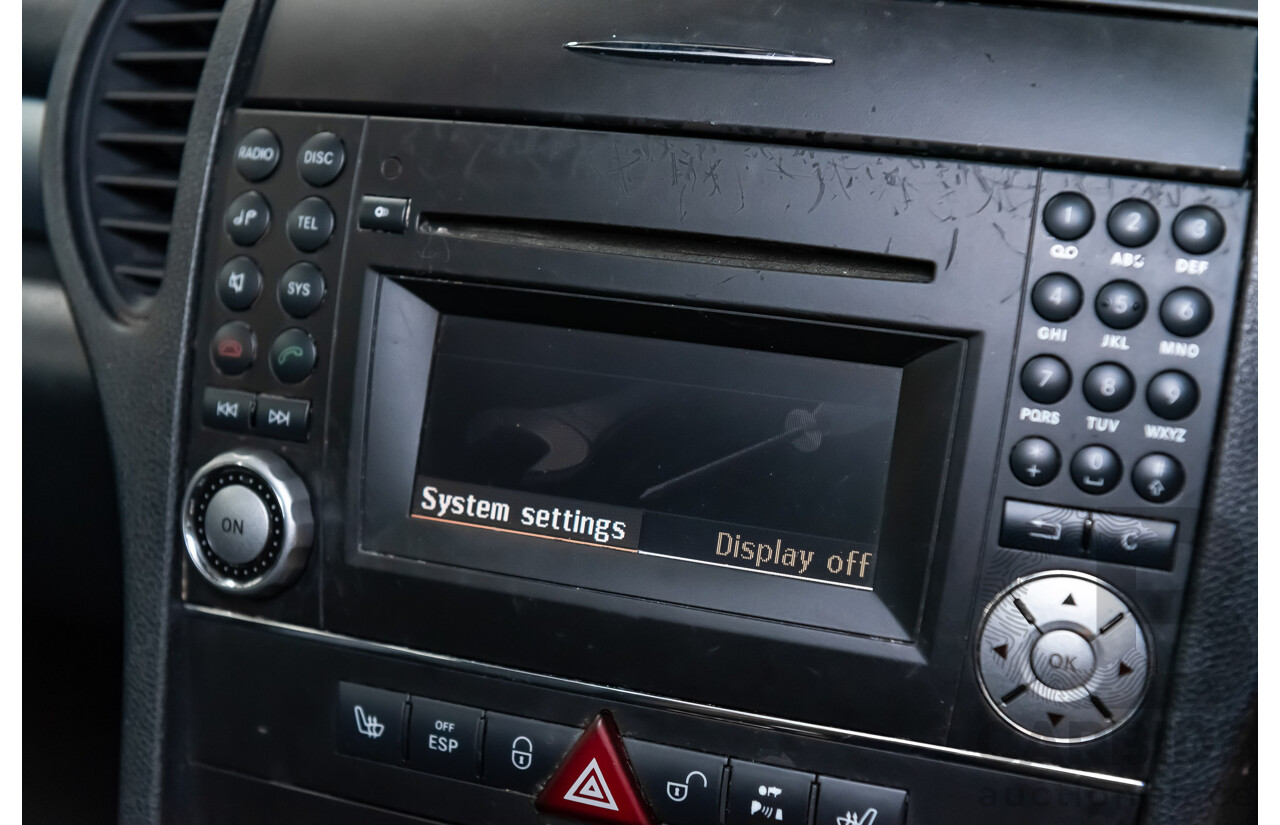 5/2009 Mercedes Benz SLK 200 Kompressor R171 08 Upgrade 2d Convertible Yellowstone Supercharged 1.8L