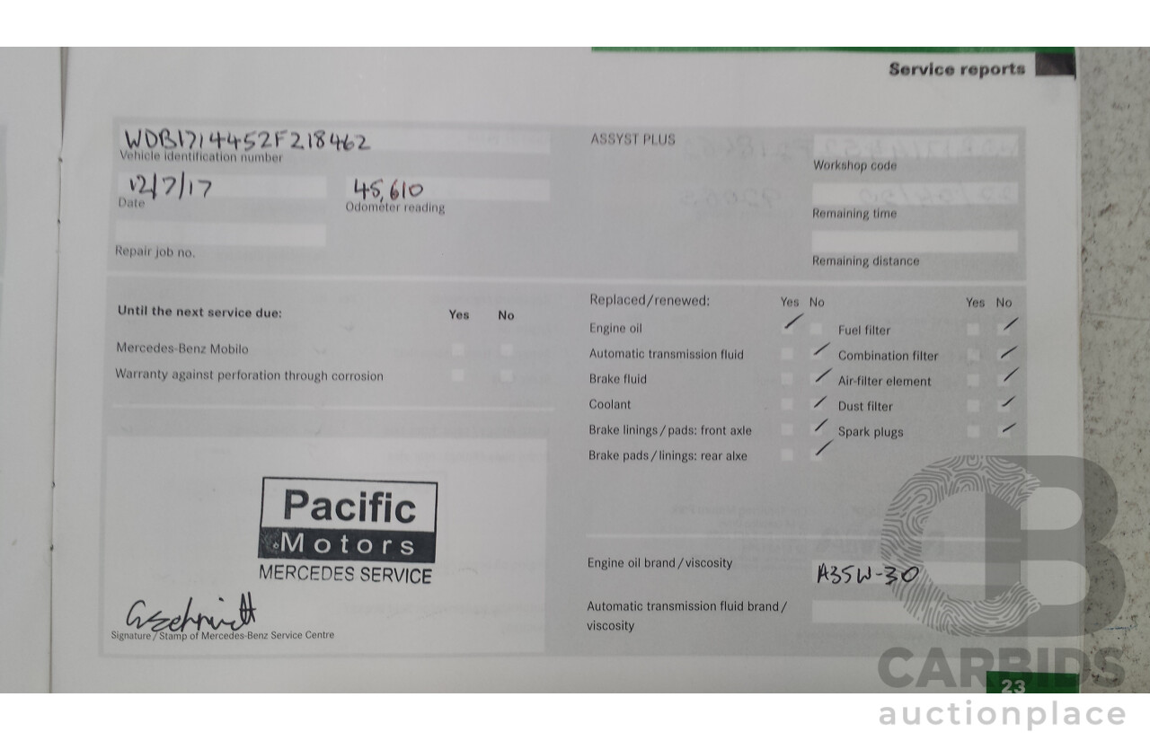 5/2009 Mercedes Benz SLK 200 Kompressor R171 08 Upgrade 2d Convertible Yellowstone Supercharged 1.8L