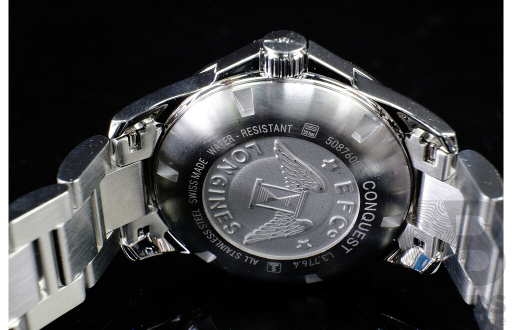 Longines Conquest Silver