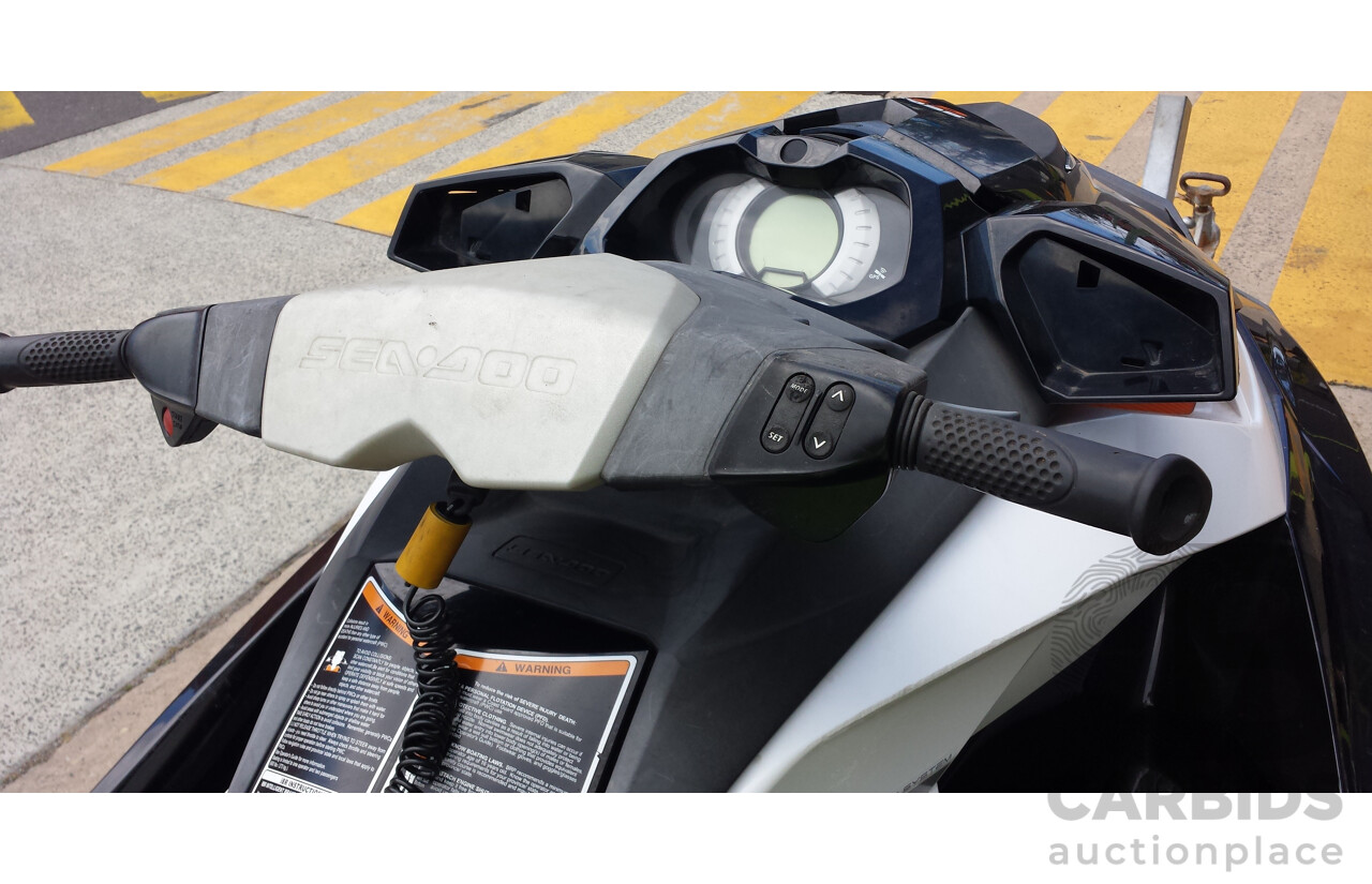 2011 Sea Doo GTI SE 155 Personal Watercraft Jetski and 02/2015 Boeing Jet-Ski Trailer