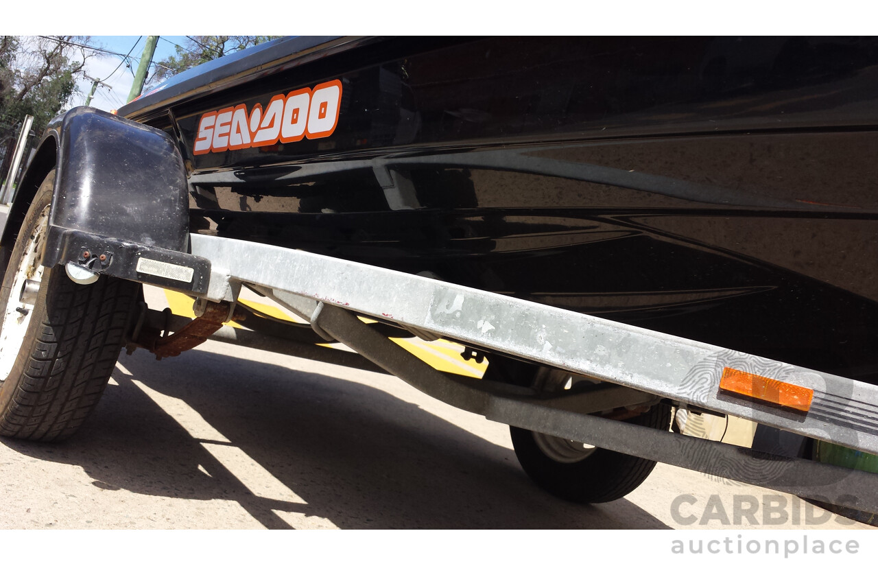 2011 Sea Doo GTI SE 155 Personal Watercraft Jetski and 02/2015 Boeing Jet-Ski Trailer