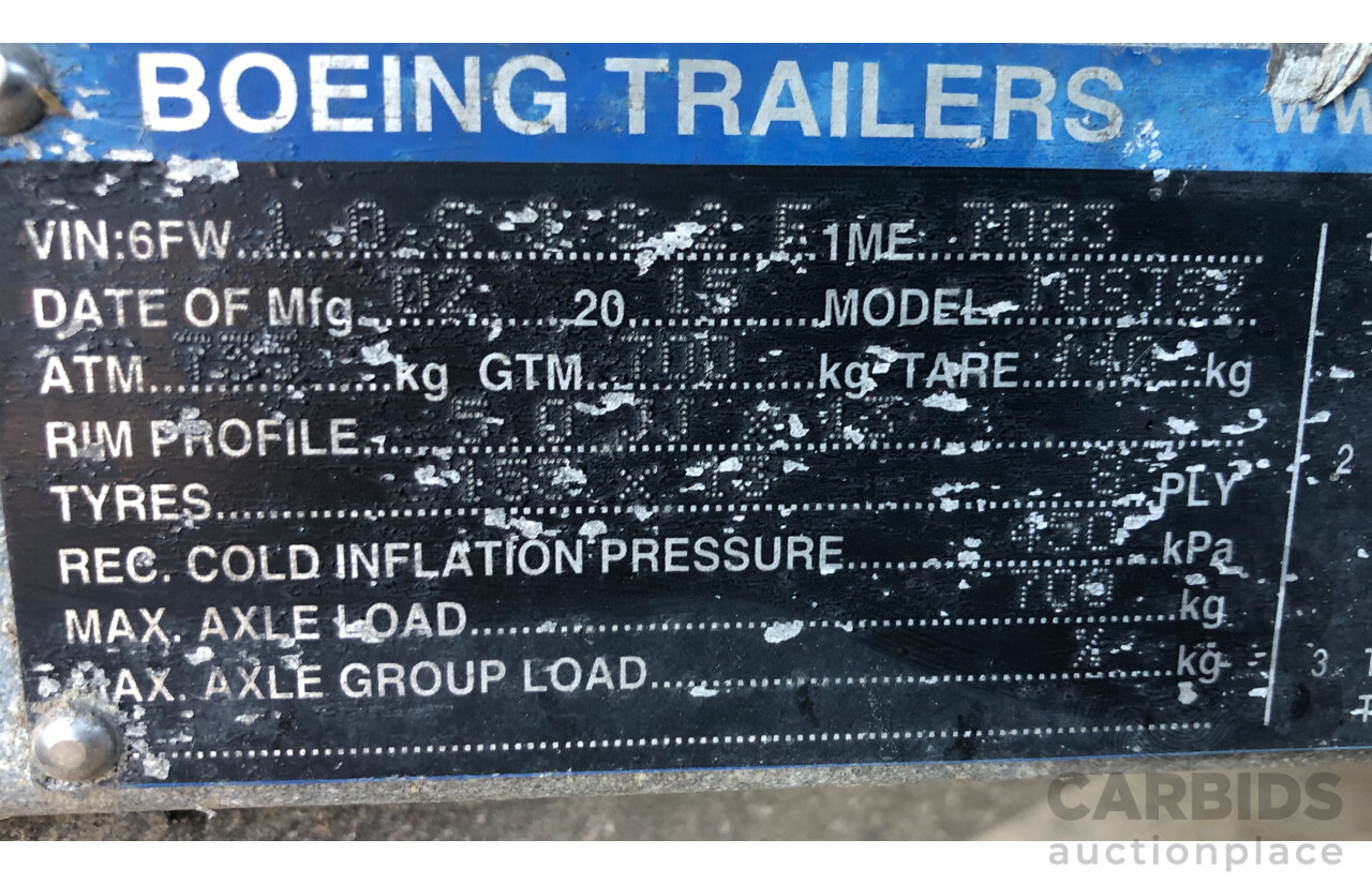 2011 Sea Doo GTI SE 155 Personal Watercraft Jetski and 02/2015 Boeing Jet-Ski Trailer