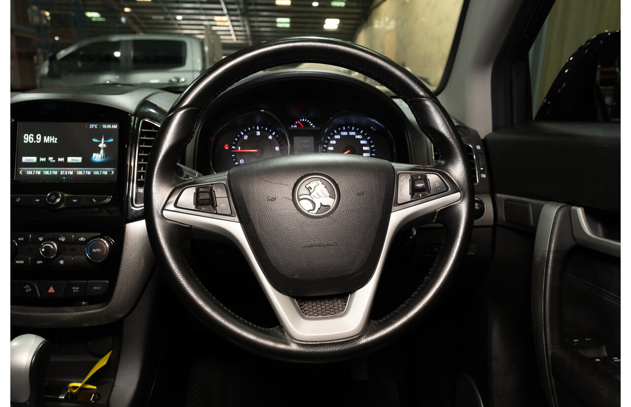 10/2017 Holden Captiva 7 LTZ (AWD) CG MY18 4d Wagon Black Turbo Diesel 2.2L - 7 Seater