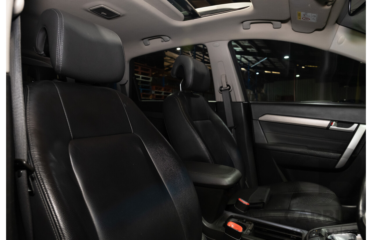 10/2017 Holden Captiva 7 LTZ (AWD) CG MY18 4d Wagon Black Turbo Diesel 2.2L - 7 Seater