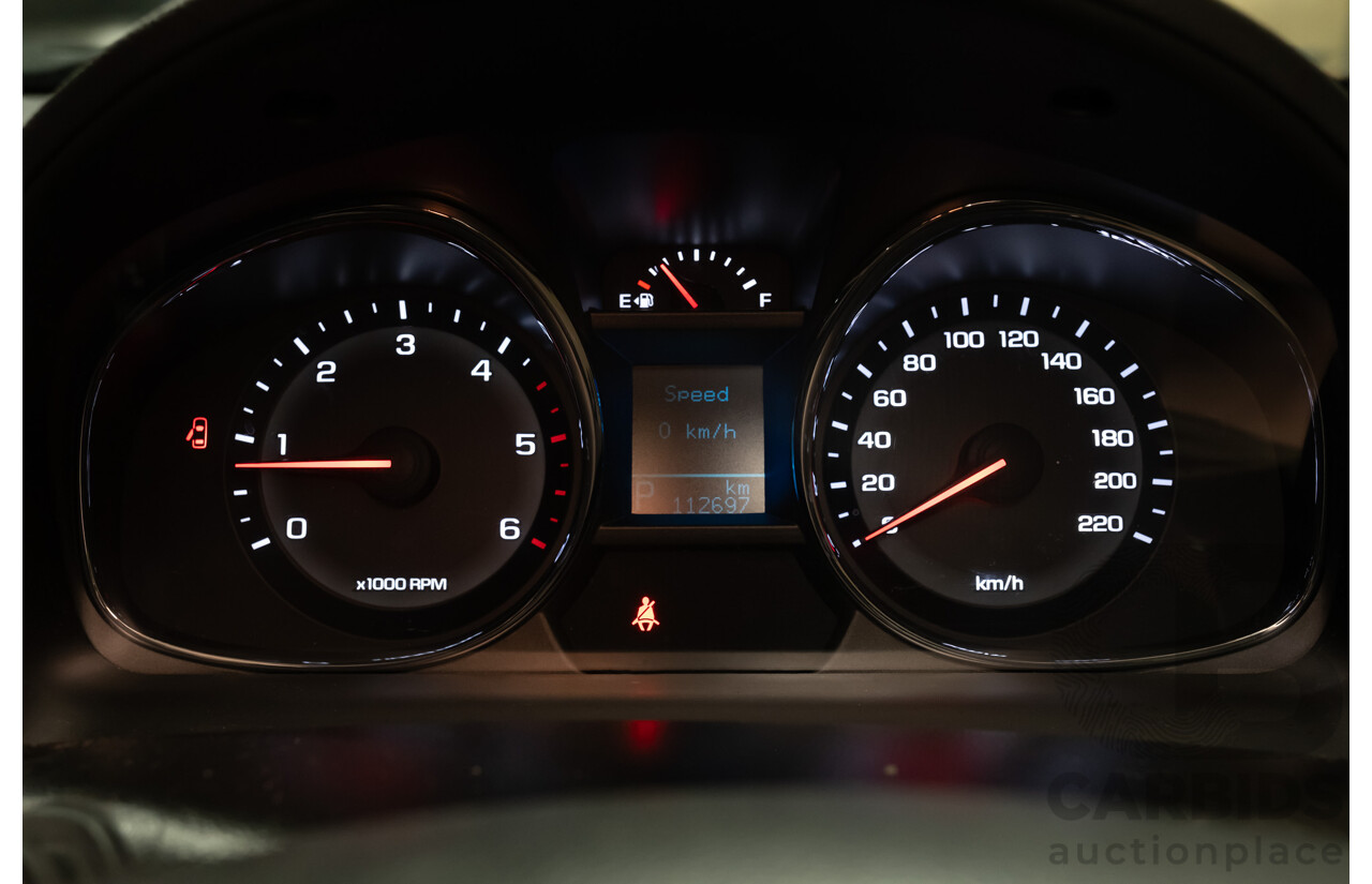 10/2017 Holden Captiva 7 LTZ (AWD) CG MY18 4d Wagon Black Turbo Diesel 2.2L - 7 Seater