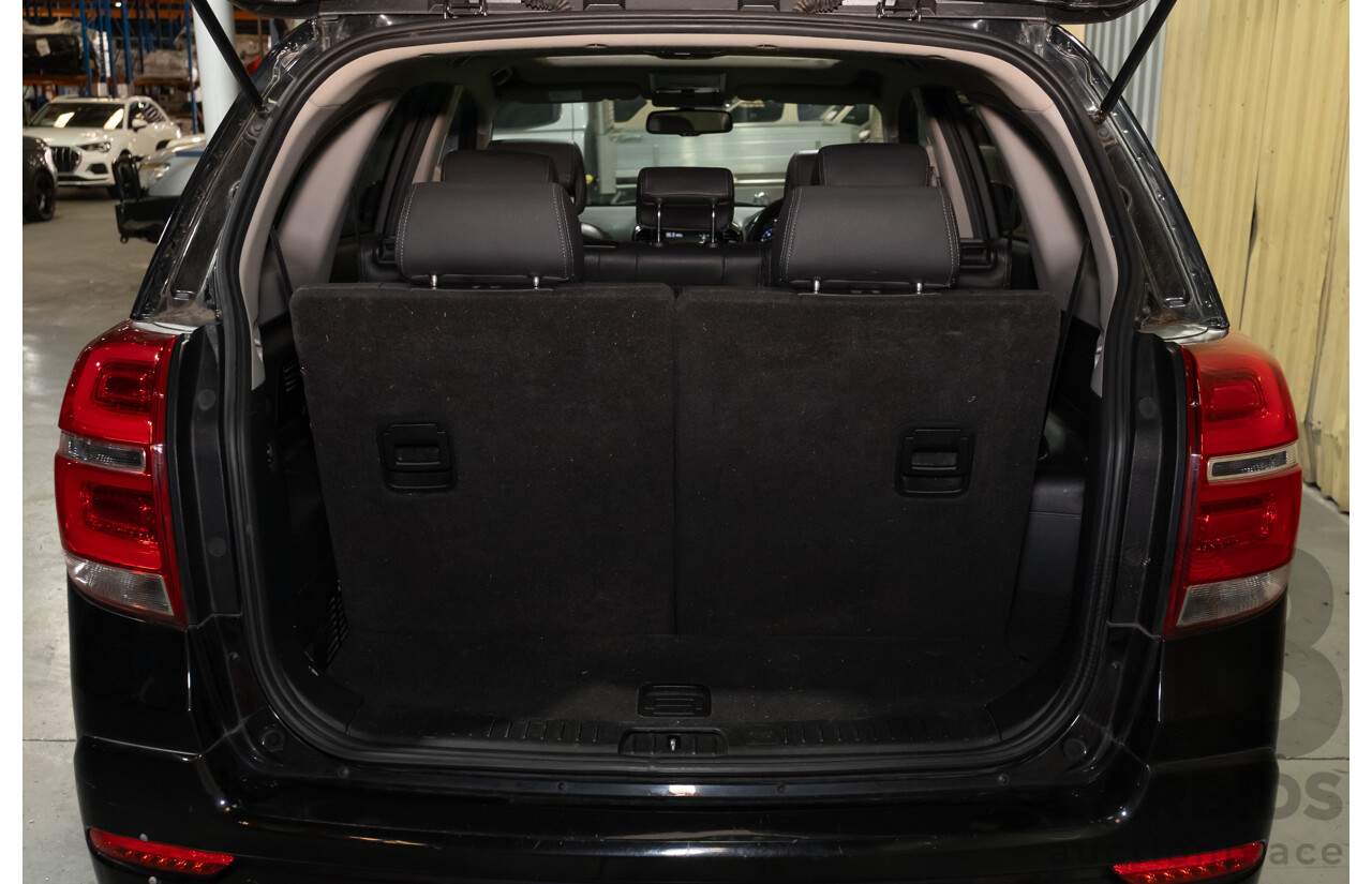 10/2017 Holden Captiva 7 LTZ (AWD) CG MY18 4d Wagon Black Turbo Diesel 2.2L - 7 Seater