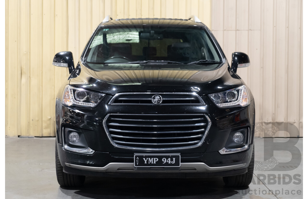 10/2017 Holden Captiva 7 LTZ (AWD) CG MY18 4d Wagon Black Turbo Diesel 2.2L - 7 Seater