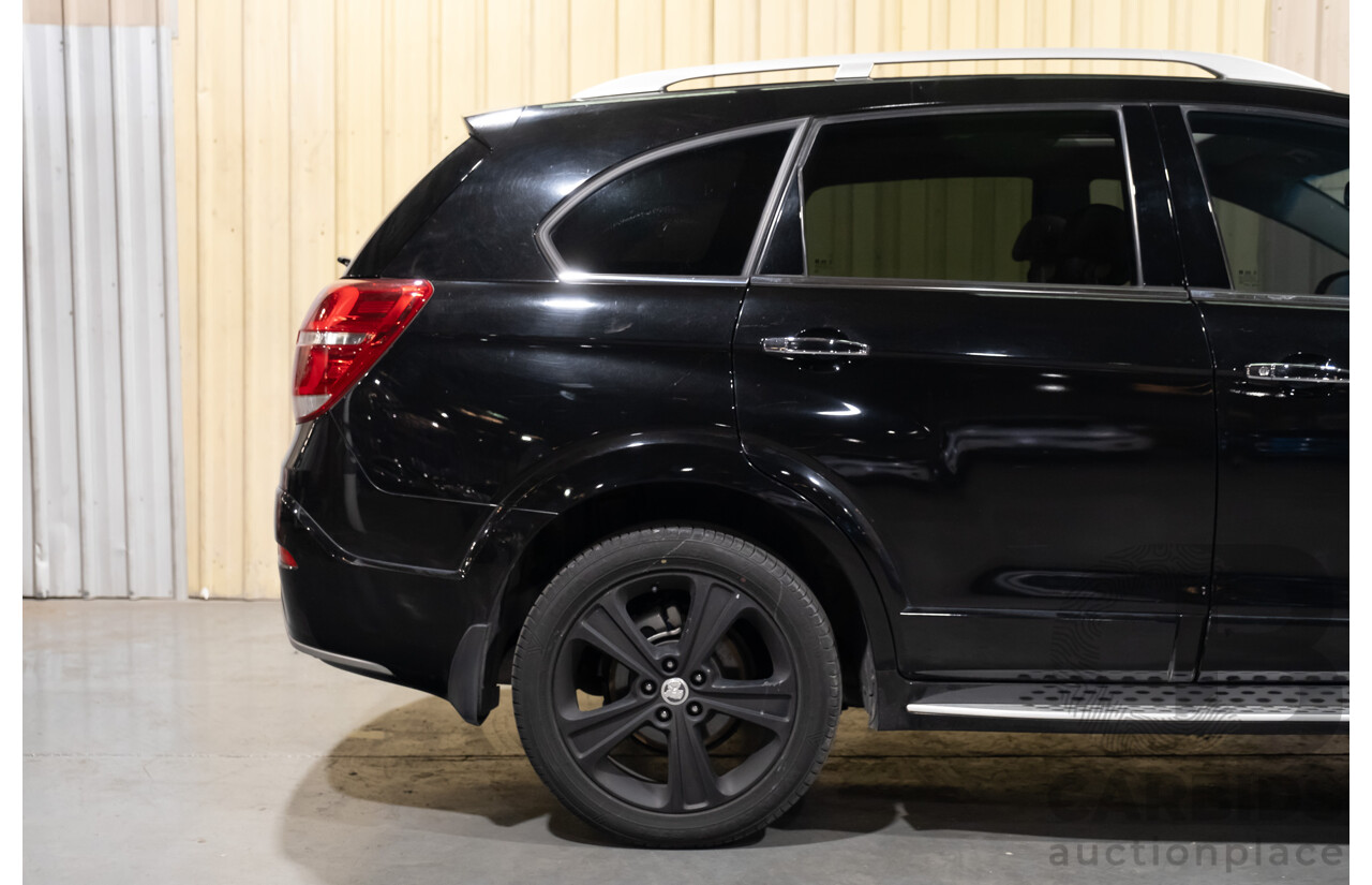 10/2017 Holden Captiva 7 LTZ (AWD) CG MY18 4d Wagon Black Turbo Diesel 2.2L - 7 Seater