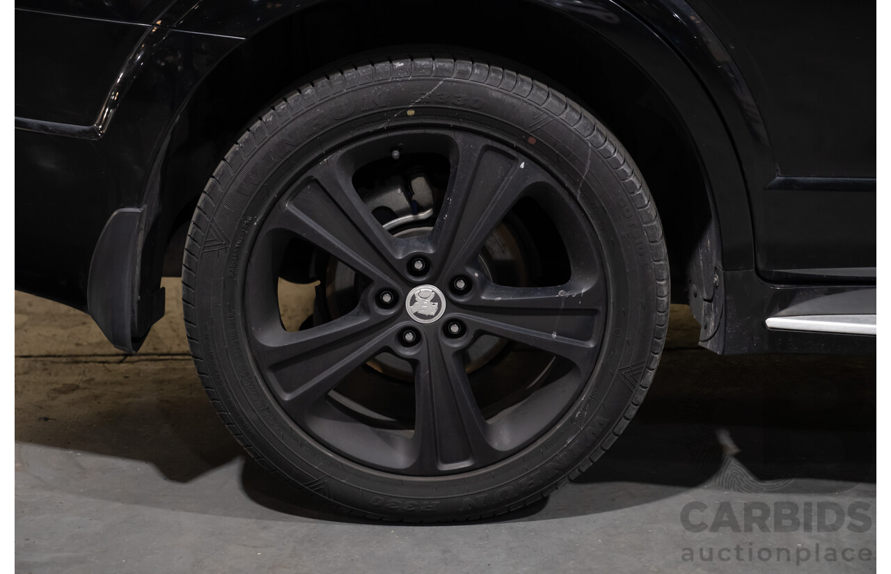 10/2017 Holden Captiva 7 LTZ (AWD) CG MY18 4d Wagon Black Turbo Diesel 2.2L - 7 Seater