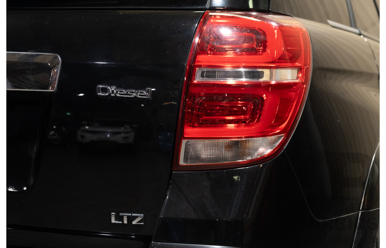 10/2017 Holden Captiva 7 LTZ (AWD) CG MY18 4d Wagon Black Turbo Diesel 2.2L - 7 Seater