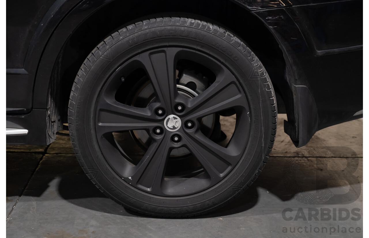 10/2017 Holden Captiva 7 LTZ (AWD) CG MY18 4d Wagon Black Turbo Diesel 2.2L - 7 Seater