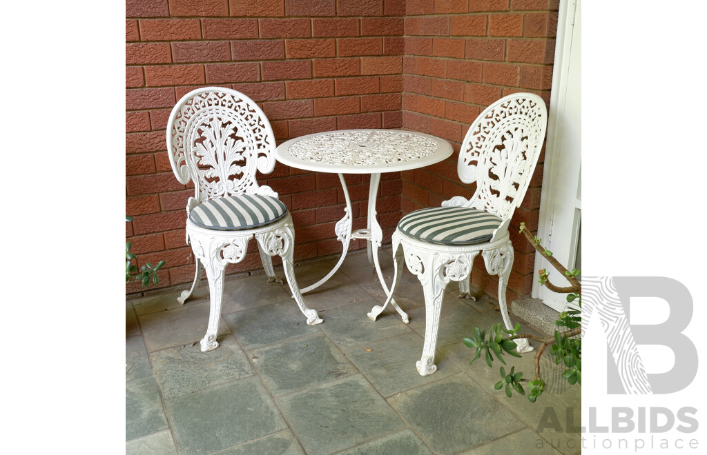 Aluminium Three Piece Pattio Suite