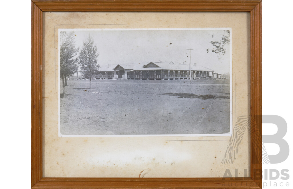 Three Vintage Black and White Photographs of Griffith, NSW 