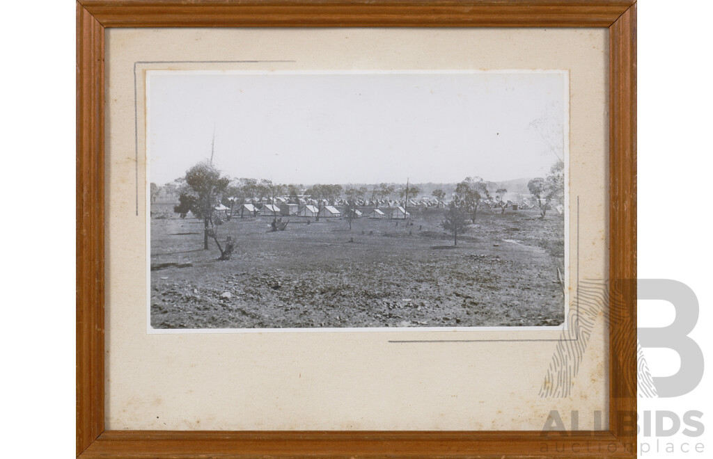 Three Vintage Black and White Photographs of Griffith, NSW 