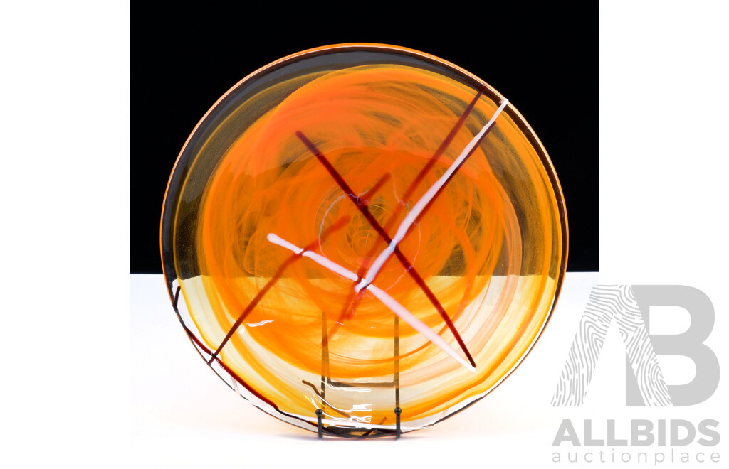 Retro Kosta Boda Glass Dish by Anna Ehrner