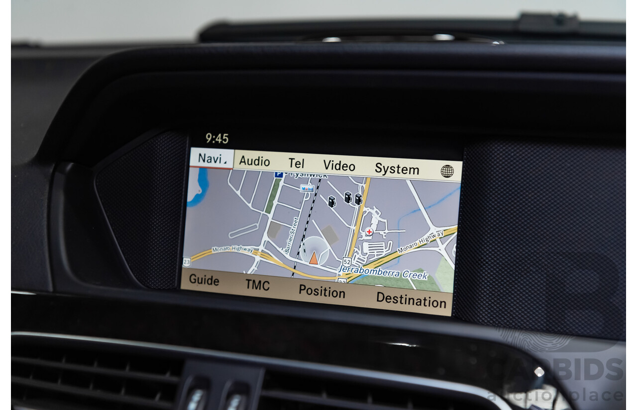 1/2012 Mercedes Benz C63 AMG W204 MY12 4d Sedan Obsidian Black V8 6.3L