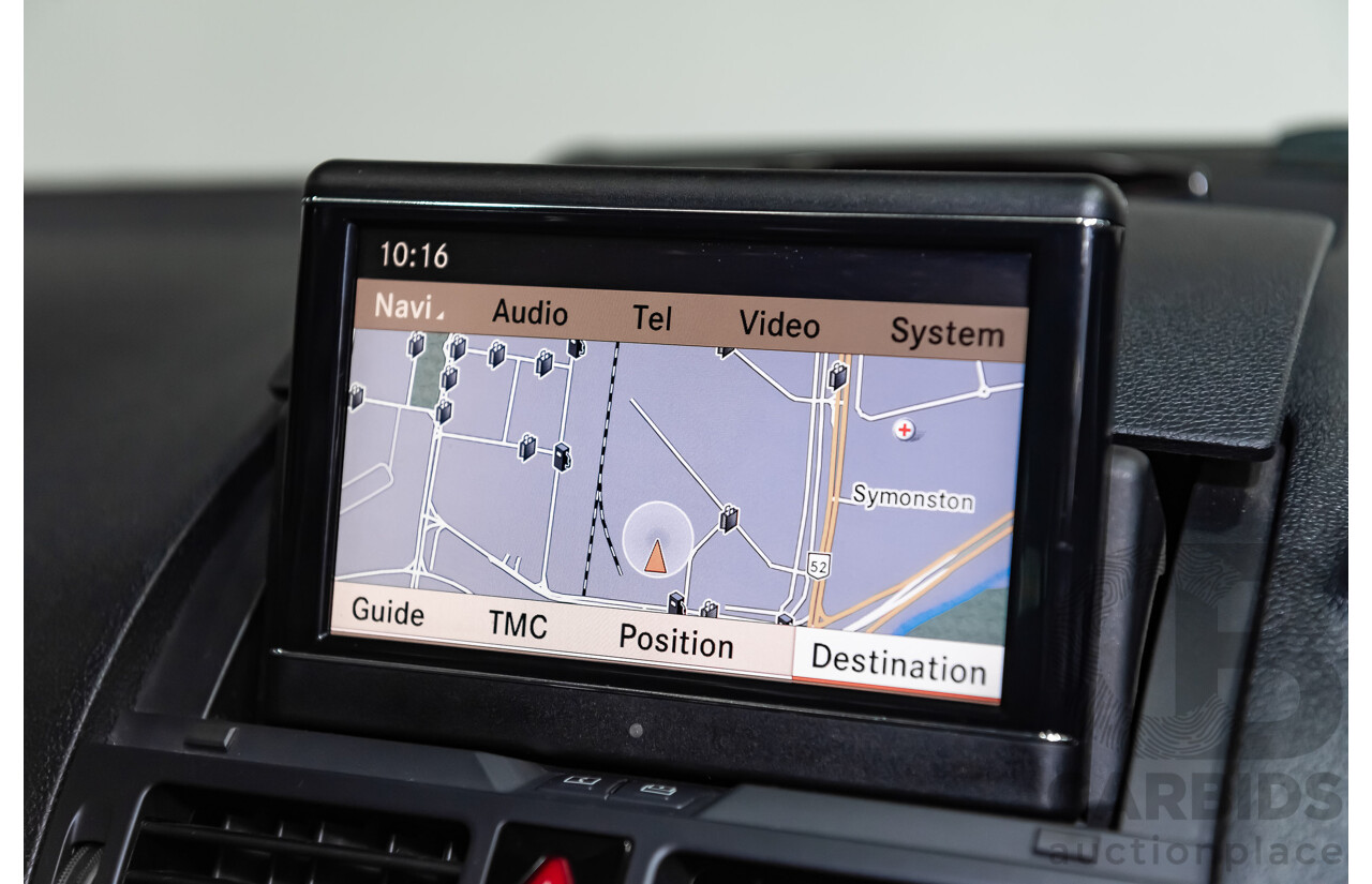 11/2008 Mercedes Benz C63 AMG W204 4d Sedan Palladium Silver Metallic V8 6.3L