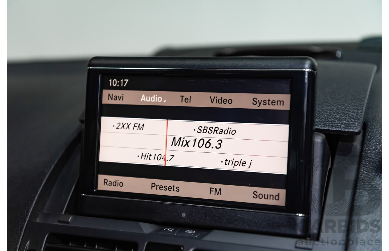 11/2008 Mercedes Benz C63 AMG W204 4d Sedan Palladium Silver Metallic V8 6.3L