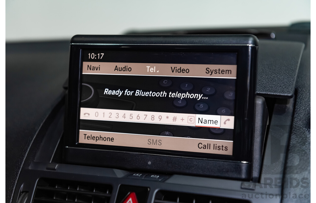 11/2008 Mercedes Benz C63 AMG W204 4d Sedan Palladium Silver Metallic V8 6.3L