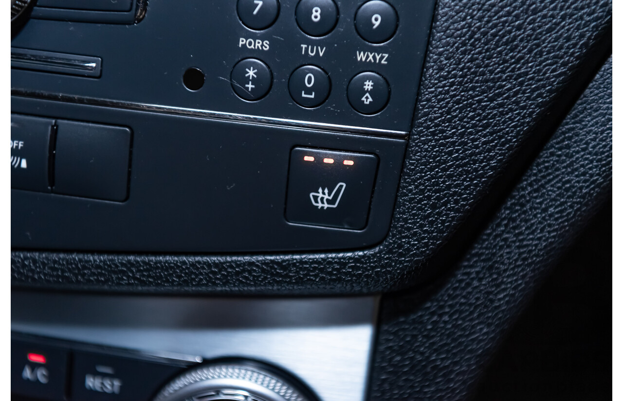 11/2008 Mercedes Benz C63 AMG W204 4d Sedan Palladium Silver Metallic V8 6.3L