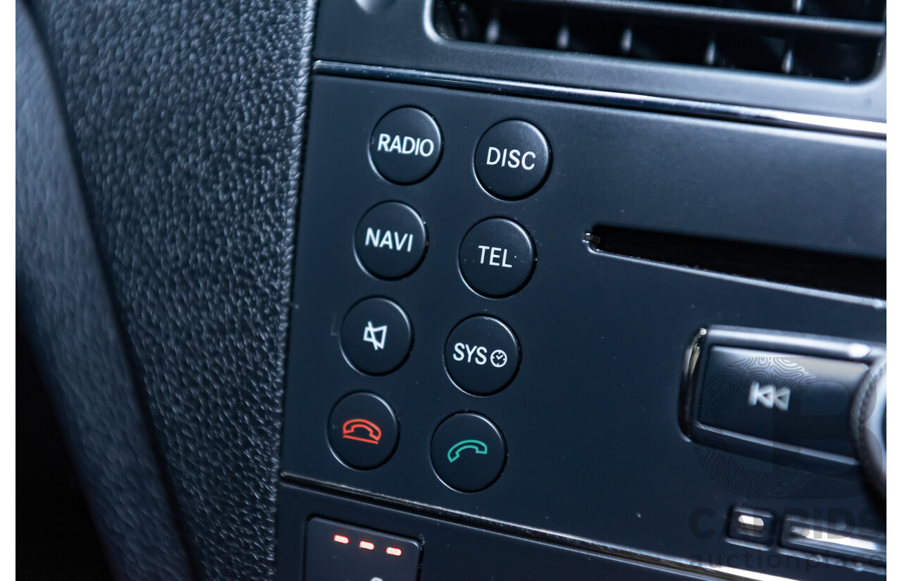 11/2008 Mercedes Benz C63 AMG W204 4d Sedan Palladium Silver Metallic V8 6.3L