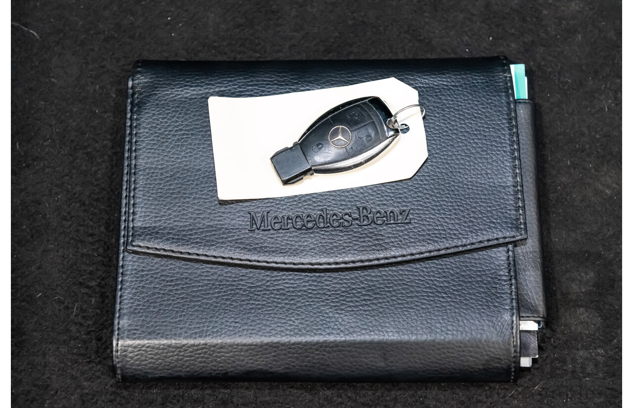 11/2008 Mercedes Benz C63 AMG W204 4d Sedan Palladium Silver Metallic V8 6.3L