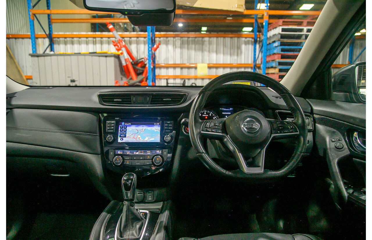 02/2019 Nissan X-Trail Ti X-tronic (4x4) T32 Series II MY19 4d Wagon Metallic Grey 2.5L