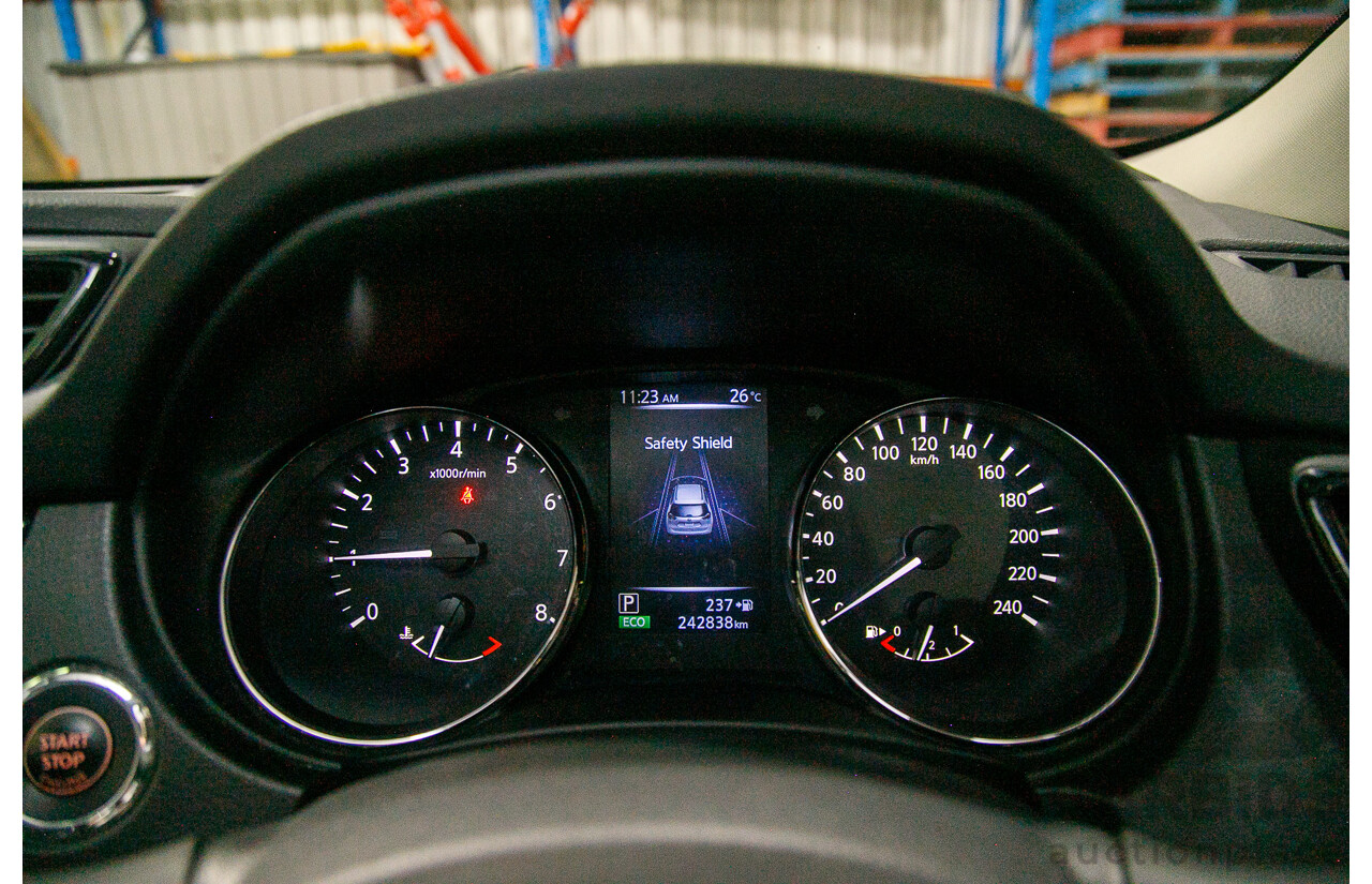 02/2019 Nissan X-Trail Ti X-tronic (4x4) T32 Series II MY19 4d Wagon Metallic Grey 2.5L