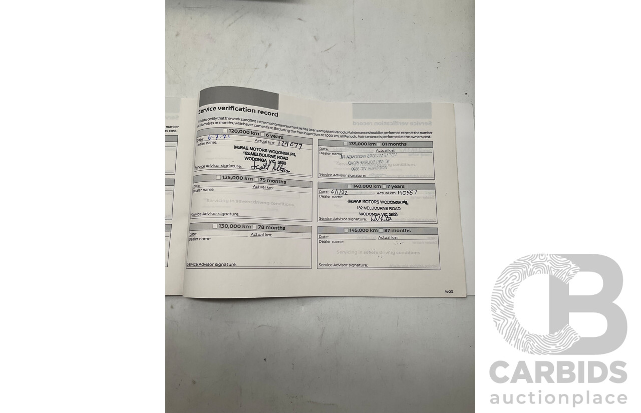 02/2019 Nissan X-Trail Ti X-tronic (4x4) T32 Series II MY19 4d Wagon Metallic Grey 2.5L