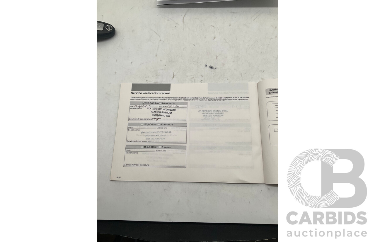 02/2019 Nissan X-Trail Ti X-tronic (4x4) T32 Series II MY19 4d Wagon Metallic Grey 2.5L