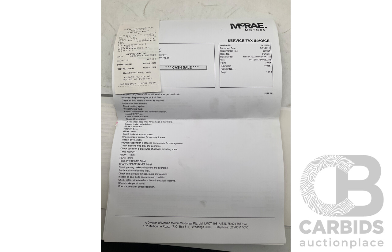 02/2019 Nissan X-Trail Ti X-tronic (4x4) T32 Series II MY19 4d Wagon Metallic Grey 2.5L