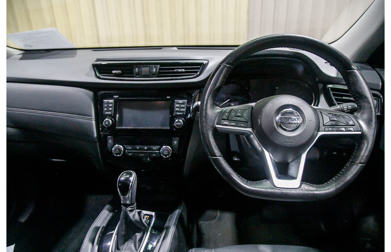 02/2019 Nissan X-Trail Ti X-tronic (4x4) T32 Series II MY19 4d Wagon Metallic Grey 2.5L