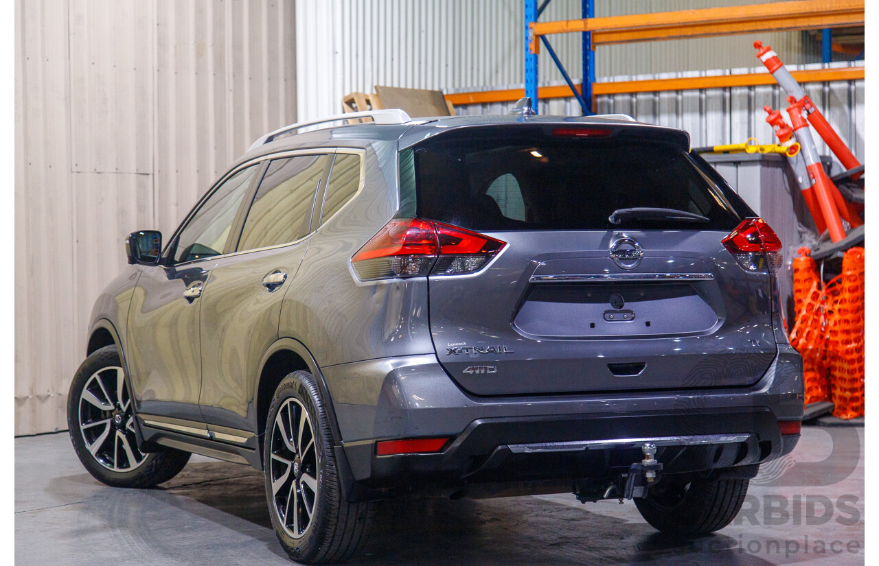 02/2019 Nissan X-Trail Ti X-tronic (4x4) T32 Series II MY19 4d Wagon Metallic Grey 2.5L