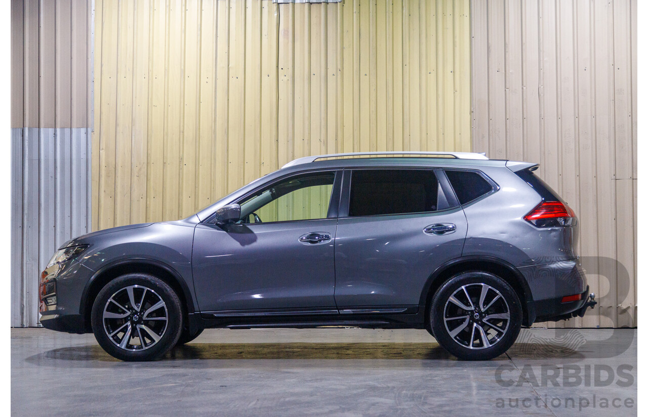 02/2019 Nissan X-Trail Ti X-tronic (4x4) T32 Series II MY19 4d Wagon Metallic Grey 2.5L