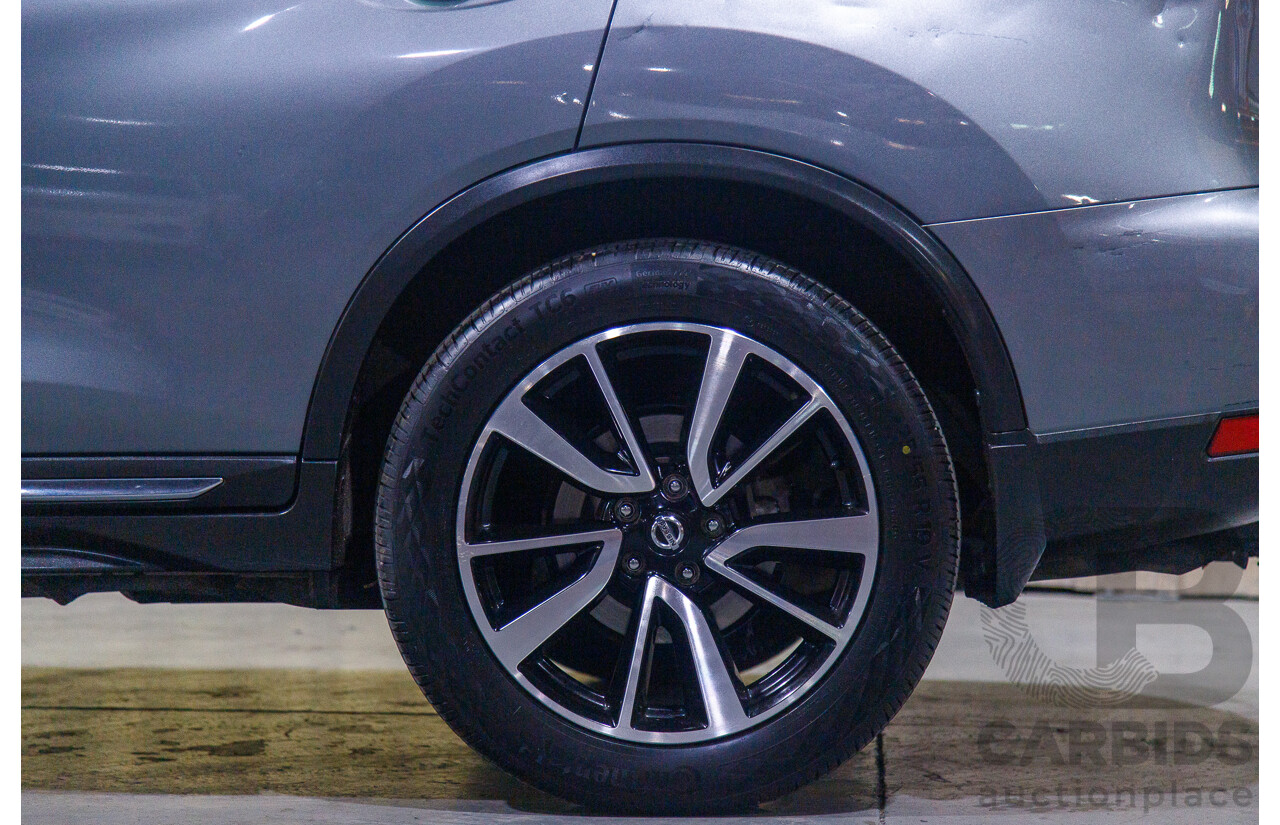 02/2019 Nissan X-Trail Ti X-tronic (4x4) T32 Series II MY19 4d Wagon Metallic Grey 2.5L