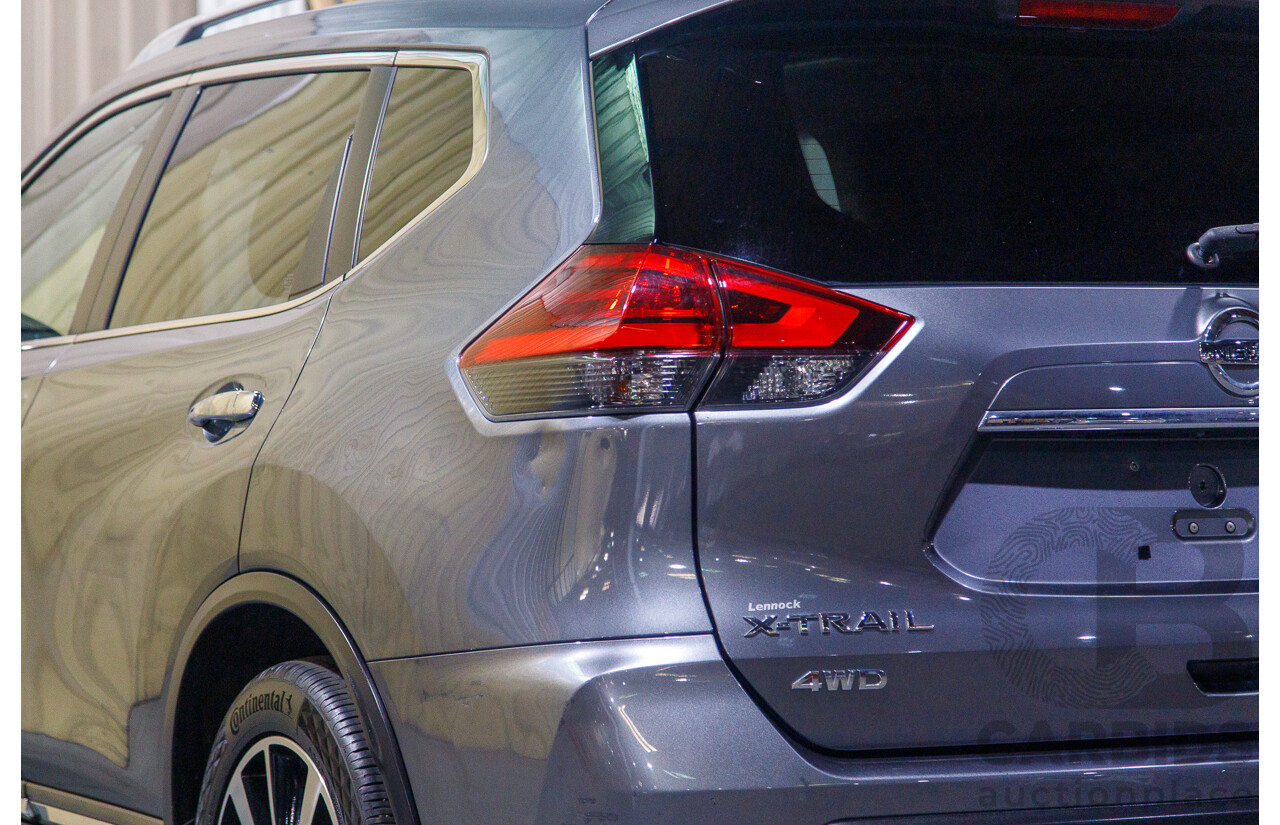 02/2019 Nissan X-Trail Ti X-tronic (4x4) T32 Series II MY19 4d Wagon Metallic Grey 2.5L