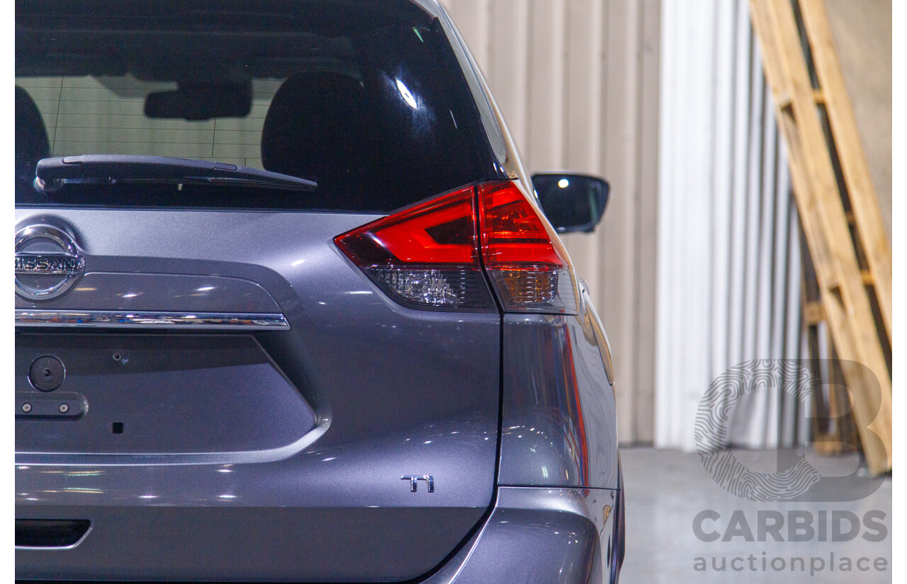 02/2019 Nissan X-Trail Ti X-tronic (4x4) T32 Series II MY19 4d Wagon Metallic Grey 2.5L