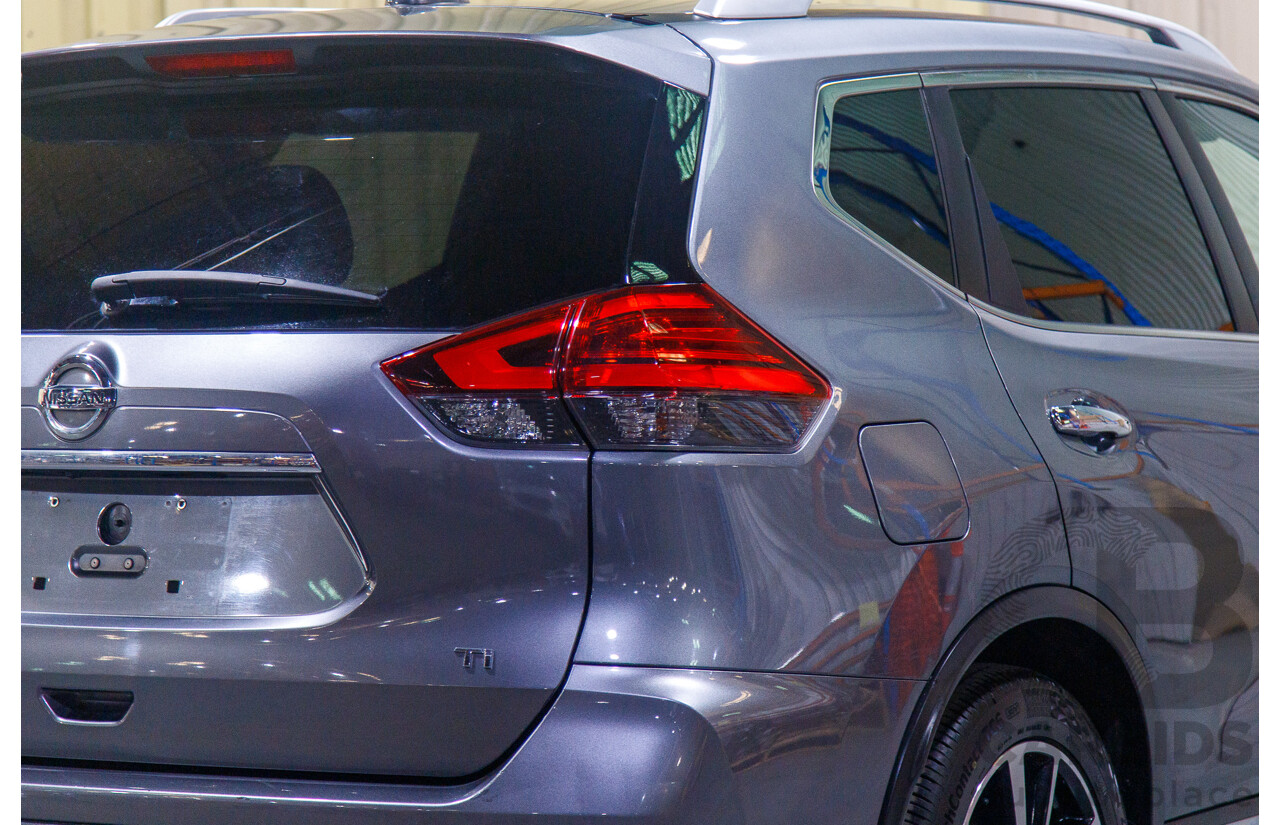 02/2019 Nissan X-Trail Ti X-tronic (4x4) T32 Series II MY19 4d Wagon Metallic Grey 2.5L