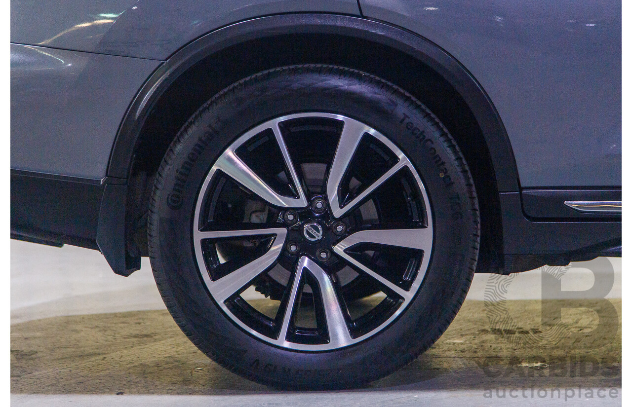 02/2019 Nissan X-Trail Ti X-tronic (4x4) T32 Series II MY19 4d Wagon Metallic Grey 2.5L