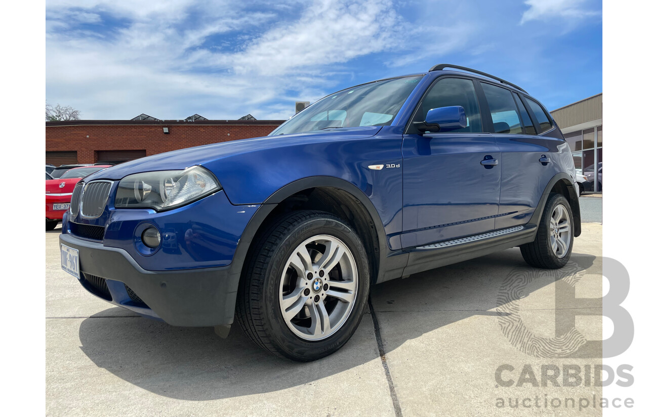 05/07 Bmw X3 3.0d 4WD E83 MY07 4D Wagon Blue 3.0L