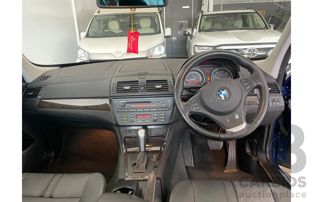 05/07 Bmw X3 3.0d 4WD E83 MY07 4D Wagon Blue 3.0L